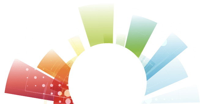 Rainbow gradient background